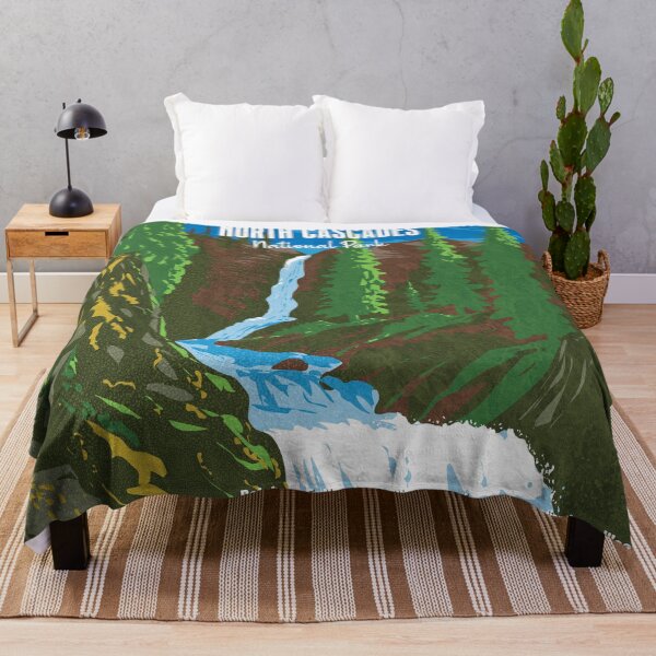 Item preview, Rainbow Falls North Cascades National Park designed and sold by JordanHolmes.