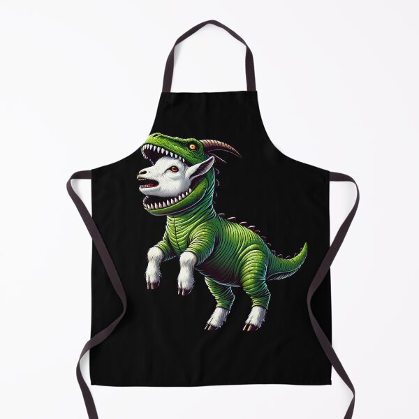Item preview, Funny Goat Wearing Dinosaur Outfit Goat Lover Farmer designed and sold by Kimberley King Art King Art.