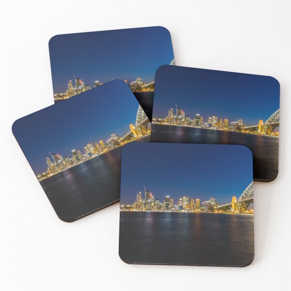 Item preview, Sydney Lights A Nighttime Skyline designed and sold by Aure50.