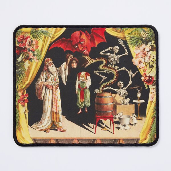Item preview, Dr Ormonde's Great Sunflower Coterie Roars of Laughter vintage magic poster designed and sold by Vintage Designs +.