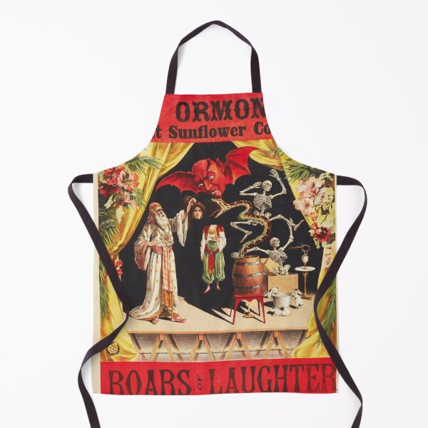 Item preview, Dr Ormonde's Great Sunflower Coterie Roars of Laughter vintage magic poster designed and sold by Vintage Designs +.