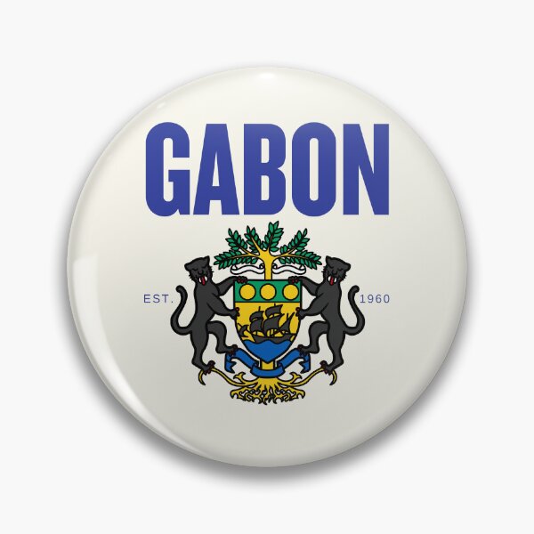 Item preview, Gabon Coat Of Arms designed and sold by Peerless-Prime.