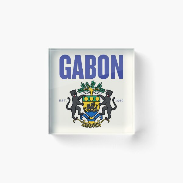 Item preview, Gabon Coat Of Arms designed and sold by Peerless-Prime.