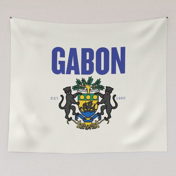 Item preview, Gabon Coat Of Arms designed and sold by Peerless-Prime.