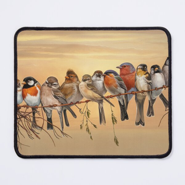 Item preview, Birds on a Wire designed and sold by whitecat23.