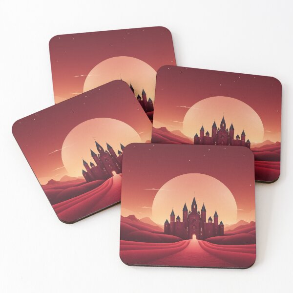 Item preview, Crimson Castle: A Monochromatic Fantasy Kingdom Rising designed and sold by REPTISLAV.