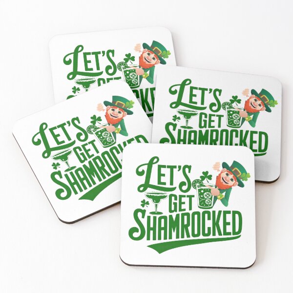 Item preview, Copy of Funny st Patrick's day let's get shamrocked  designed and sold by Adventure paradise ⭐⭐⭐⭐⭐.