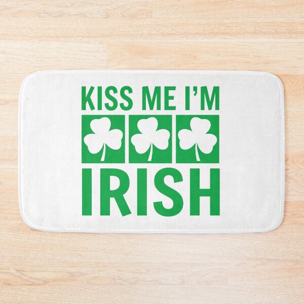 Item preview, Kiss Me I’m Irish St Patrick’s Day Fun Irish Humor Quote designed and sold by HalloweenGift.