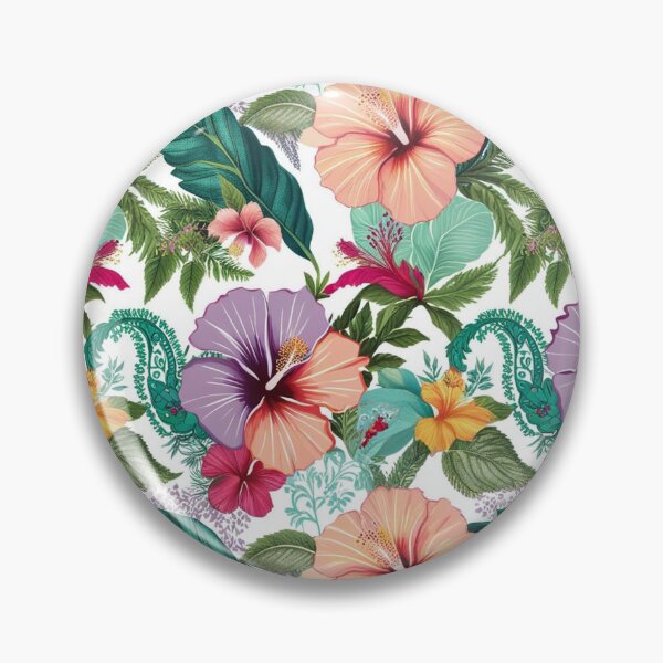 Item preview, Tropical Hibiscus Bliss – Exotic Floral Paradise designed and sold by WeirdSketcher.