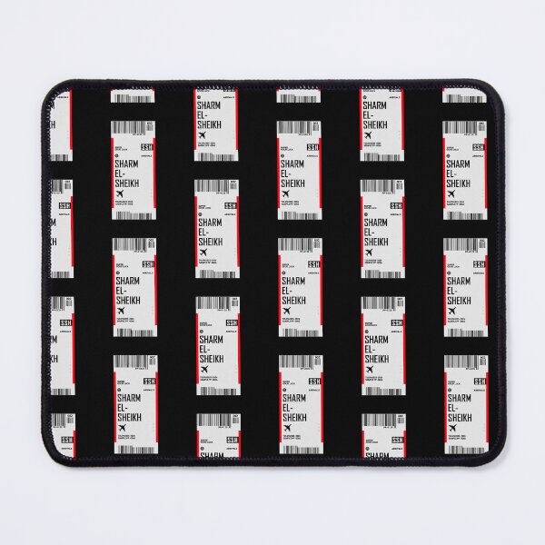 Item preview, Sharm El-sheikh Boarding Pass Egypt Travel Ticket Sticker designed and sold by TulipaGraphics.