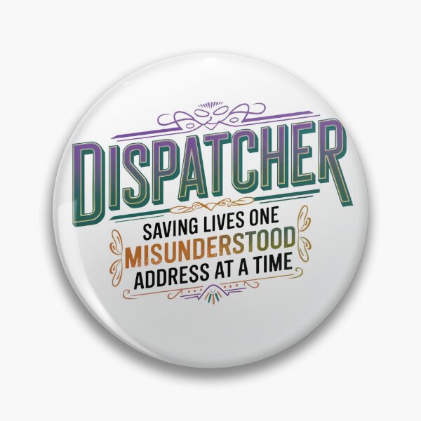 Item preview, Dispatcher humorous designed and sold by MadCatPrints.