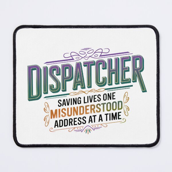 Item preview, Dispatcher humorous designed and sold by MadCatPrints.