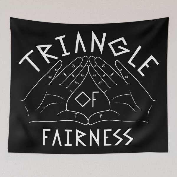 Item preview, Triangle of Fairness V.2 designed and sold by Holly M Backus.