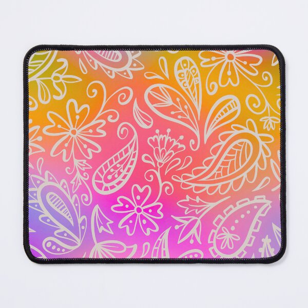Item preview, Vibrant Boho Floral Gradient designed and sold by Fantacaroo Designs.