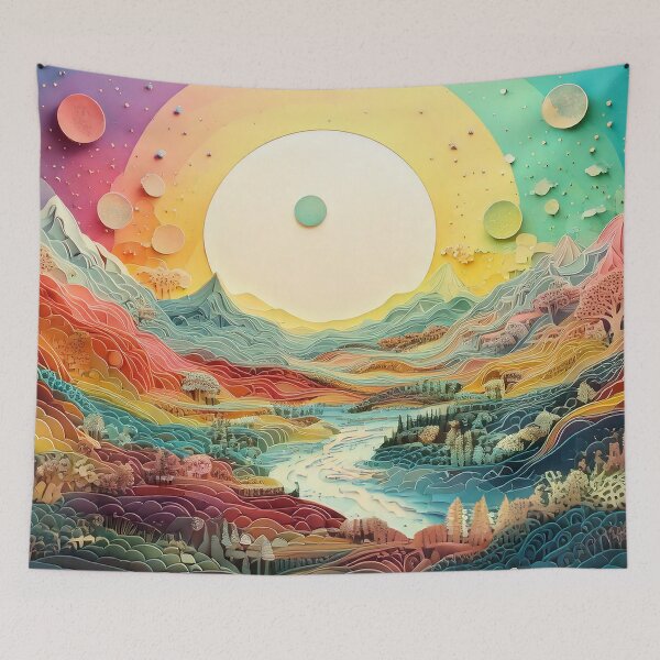 Item preview, Sunset | Psychedelic Landscapes | Sublime Nature designed and sold by monkeybusiness.pt.
