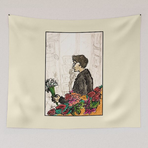 Item preview, The Flower Stall designed and sold by Dianna Hardy Art.