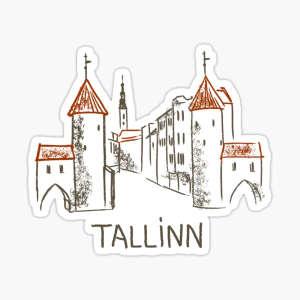 Artikel-Vorschau von Tallinn Estland Souvenir Geschenk für Touristen, designt und verkauft von MichaeIRellov.