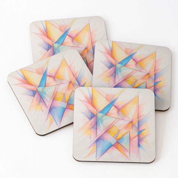 Item preview, Abstract Color Fusion designed and sold by Moss and Moon Studio.