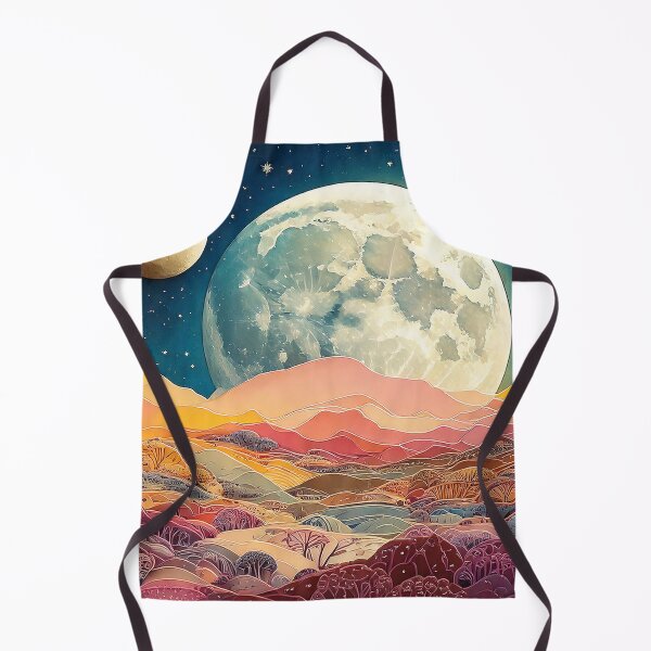 Item preview, Moon | Psychedelic Landscapes | Sublime Nature designed and sold by monkeybusiness.pt.