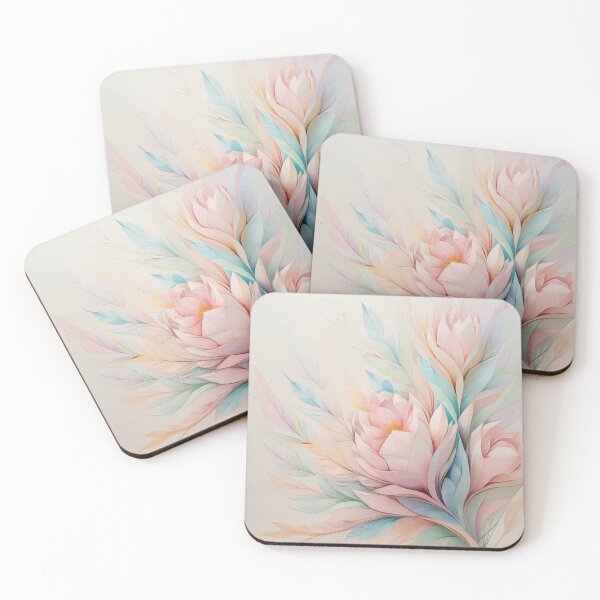Artikelvorschau, Zarte Blumenfantasie entworfen und verkauft von Moss and Moon Studio.