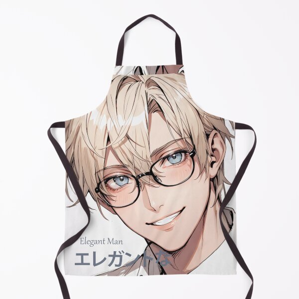 Item preview, Stylish man with anime glasses designed and sold by anime-black.