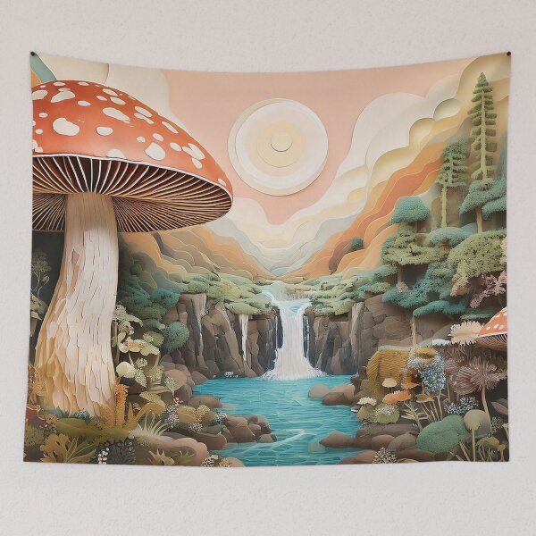 Item preview, Waterfall | Psychedelic Landscapes | Sublime Nature designed and sold by monkeybusiness.pt.
