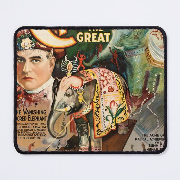 Item preview, Carter Magic Magician vintage illusionist conjuring poster art designed and sold by Vintage Designs +.