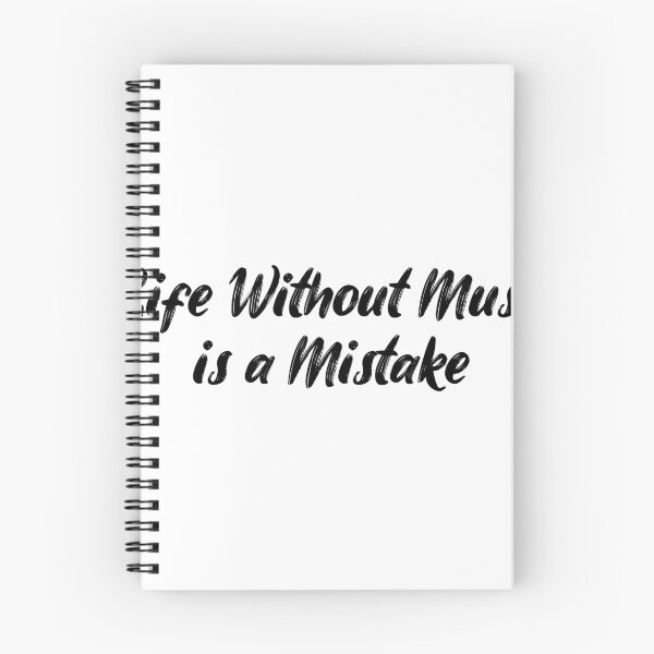 Item preview, Life Without Music is a Mistake designed and sold by Ninjacatoff.