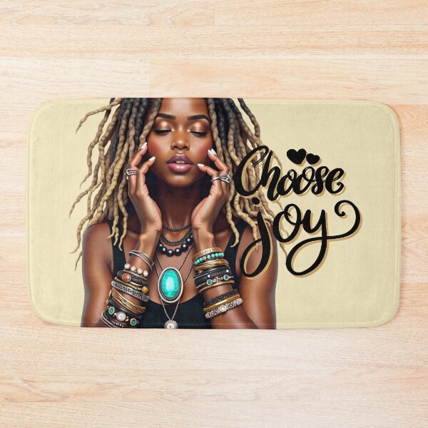 Item preview, Choose Joy – Boho Goddess Inspirational Art designed and sold by QPTheeArtist.