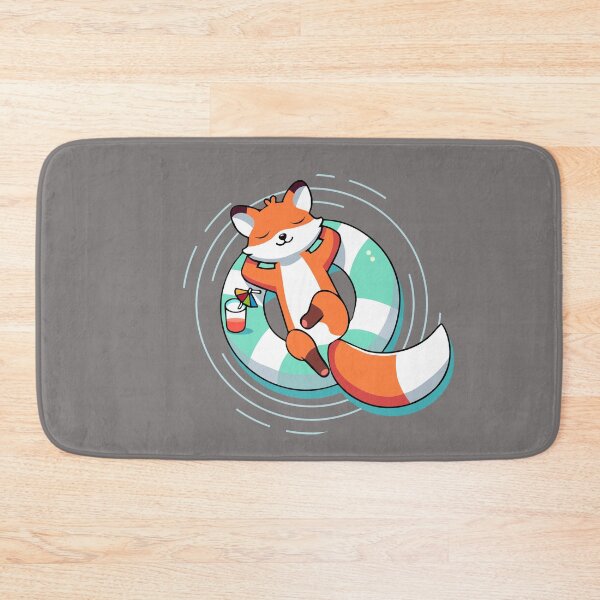 Item preview, Relaxed Fox on the Water – Summer & Lightness designed and sold by Kisho.