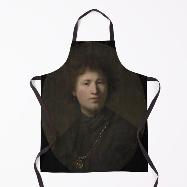 Item preview, A Young Man with a Chain, c. 1629 or 1632. Rembrandt van Rijn (Dutch, 1606–1669), and Studio. Oil on wood designed and sold by Vintage Designs +.