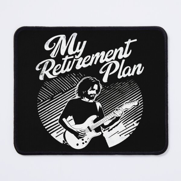 Item preview, My Retirement Plan Guitarist designed and sold by AlphaTeez.