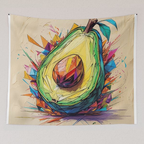 Item preview, Vibrant Avocado Explosion designed and sold by Moss and Moon Studio.