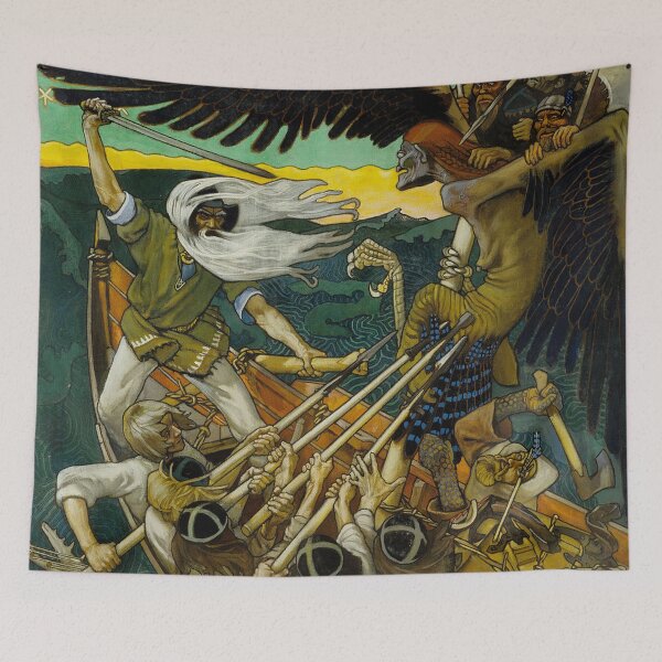 Item preview, Akseli Gallen-Kallela The Defense of the Sampo designed and sold by Vintage Designs +.