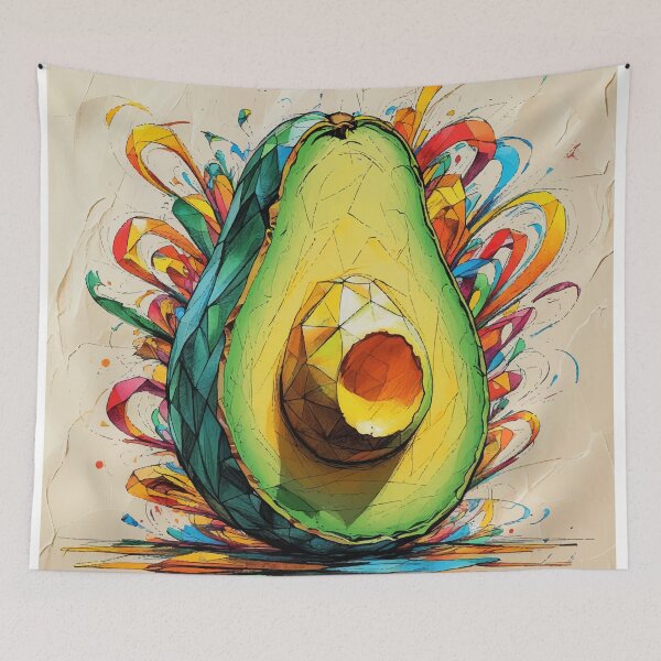 Item preview, Vibrant Avocado Explosion designed and sold by Moss and Moon Studio.