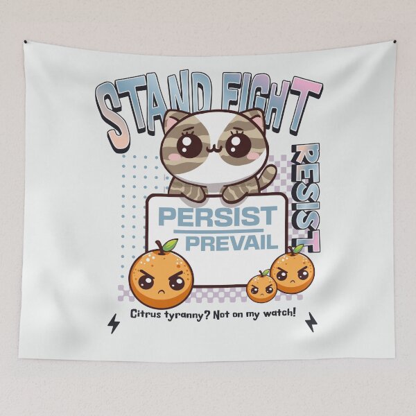 Item preview, Resist Persist Prevail designed and sold by BaffledSnout.