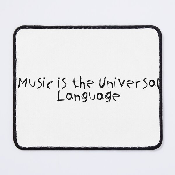 Item preview, Music is the Universal Language designed and sold by Ninjacatoff.