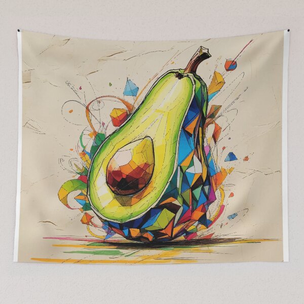 Item preview, Vibrant Avocado Explosion designed and sold by Moss and Moon Studio.