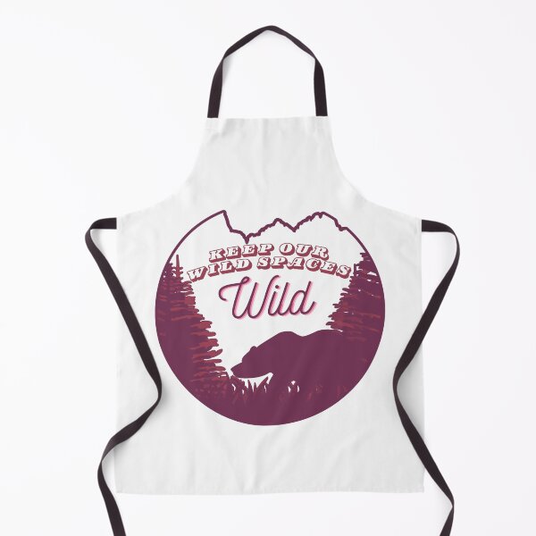 Item preview, Keep Our Wild Spaces Wild Majestic Bear Among Brown Pines designed and sold by SplashTastic.