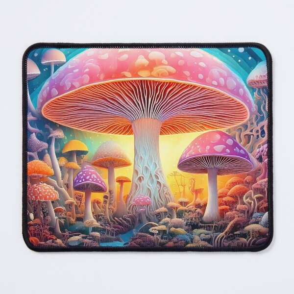 Item preview, Mushroom Sunset | Psychedelic Landscapes | Sublime Nature designed and sold by monkeybusiness.pt.