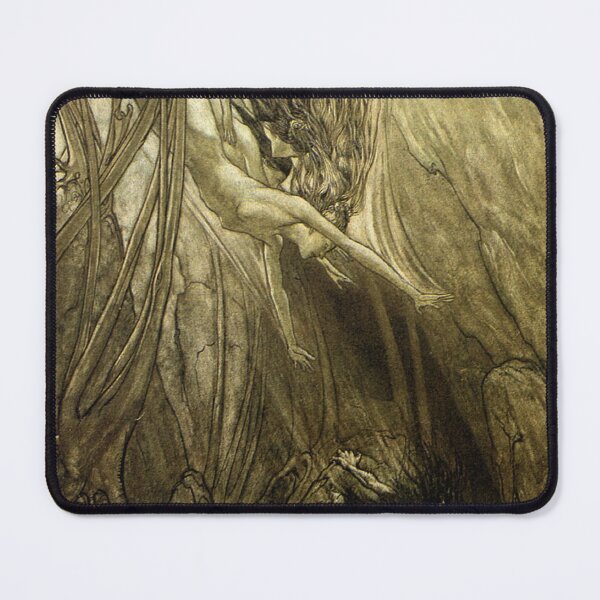 Item preview, Der Ring des Nibelungen Alberich Steals the Rhinegold and Rushes Off - Arthur Rackham designed and sold by Vintage Designs +.
