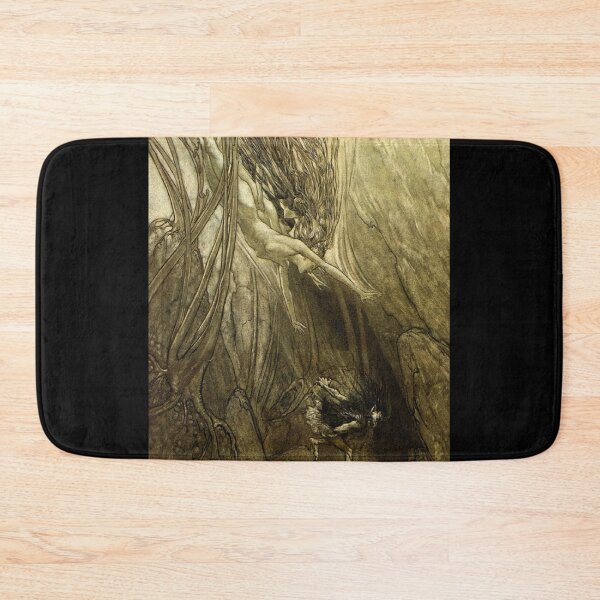 Item preview, Der Ring des Nibelungen Alberich Steals the Rhinegold and Rushes Off - Arthur Rackham designed and sold by Vintage Designs +.