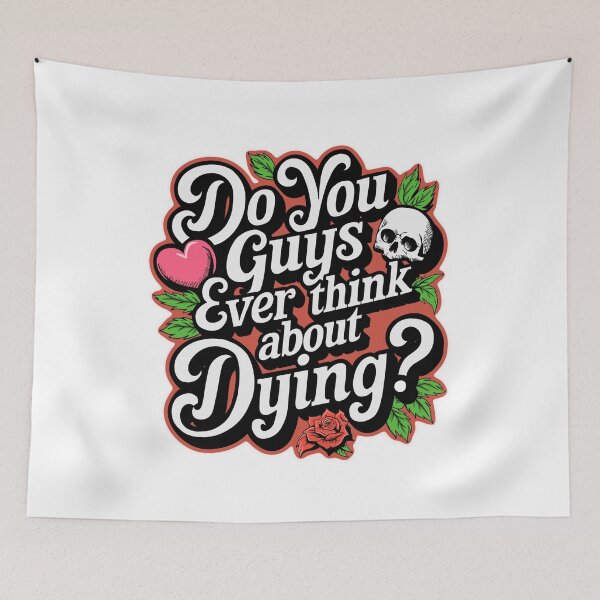 Item preview, Do you guys ever think about dying? Sticker designed and sold by Dospart.