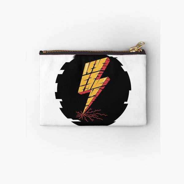 Item preview, A comic book style lightning bolt, lightning bolt in an irregular circle designed and sold by AFernandesDSG.