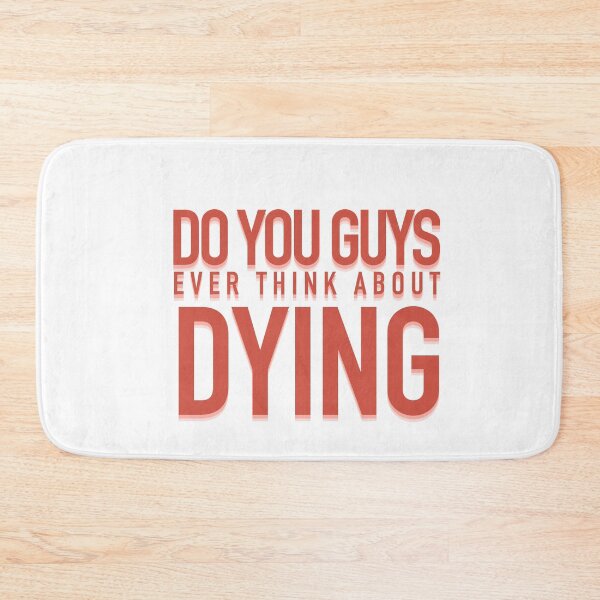 Item preview, Do you guys ever think about dying? Sticker designed and sold by Dospart.
