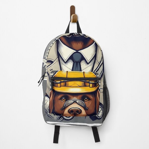 Item preview, Engineer Dog - Funny Construction Worker Art designed and sold by Warm Bowl Studio.