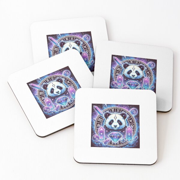 Item preview, Kosmiczna panda w świecie magii i astrologii designed and sold by PROSTO I TANIO.