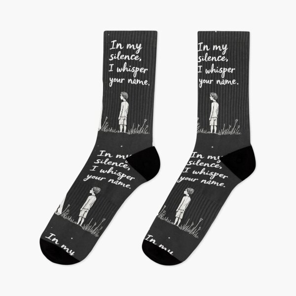 Item preview, In My Silence, I Whisper Your Name – Poetic Love Design designed and sold by Irene Catchmind.