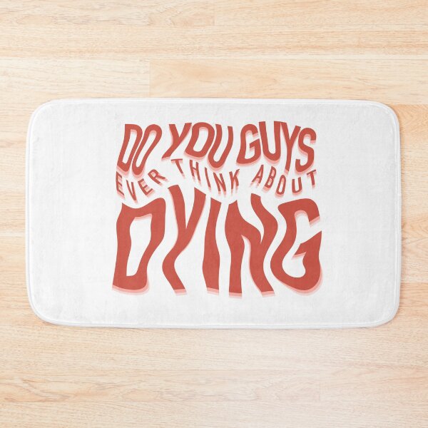 Item preview, Do you guys ever think about dying? Sticker designed and sold by Dospart.