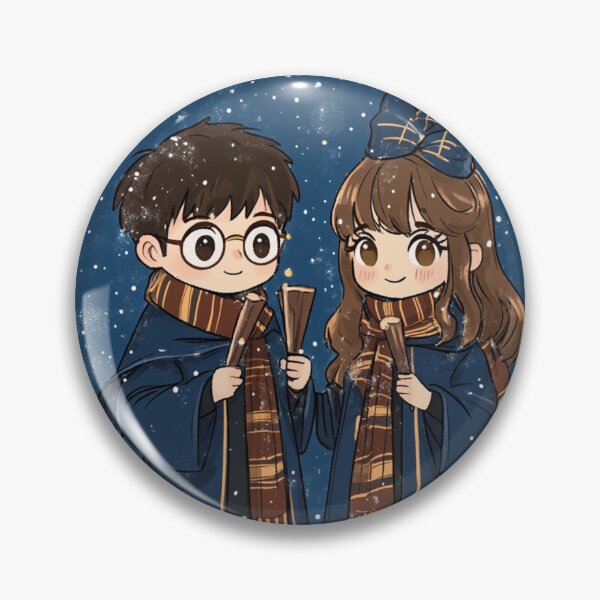 Item preview, Chibi Wizards in the Snow  designed and sold by AP43-STUDIO.